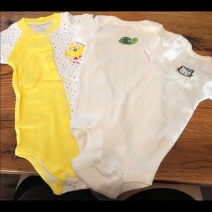 Carter’s Baby girl onesies!